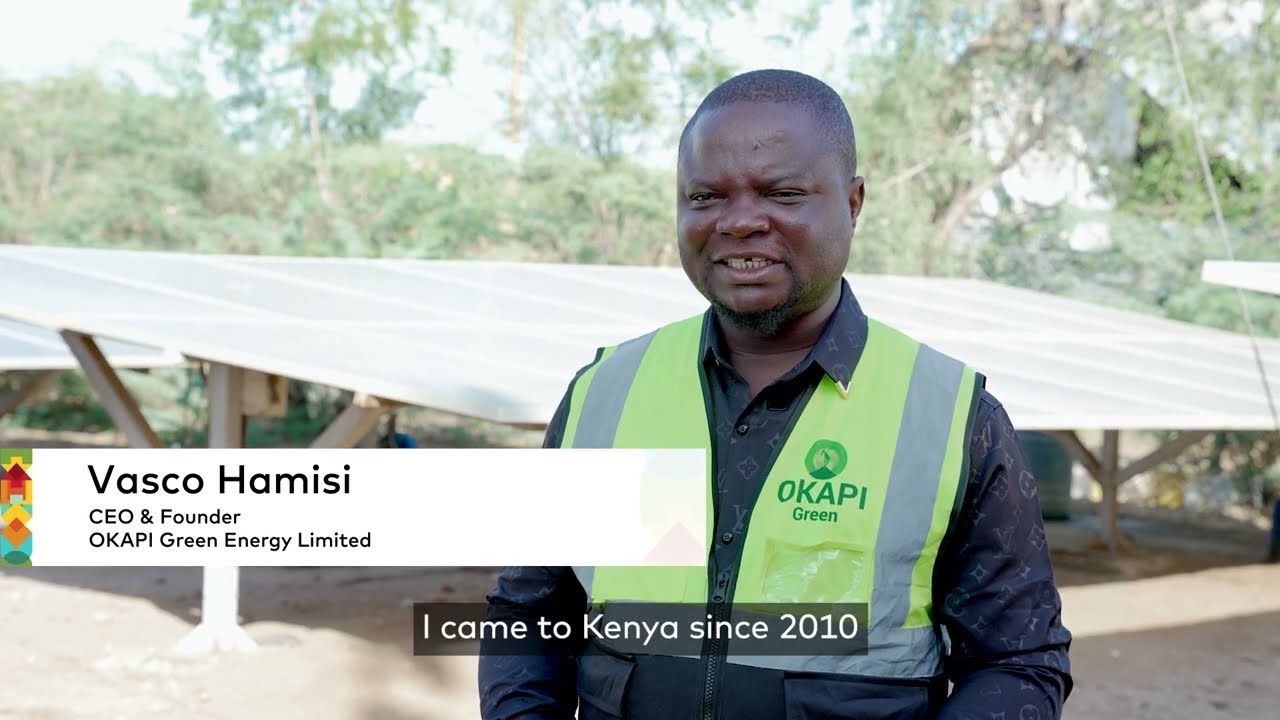 From Refugee to Renewable Energy Leader: Vasco’s Journey in Kakuma