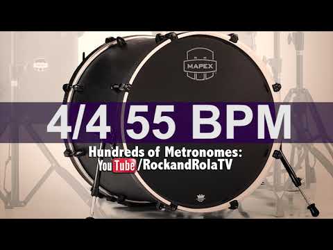 🔴 55 BPM Kick Drum Metronome