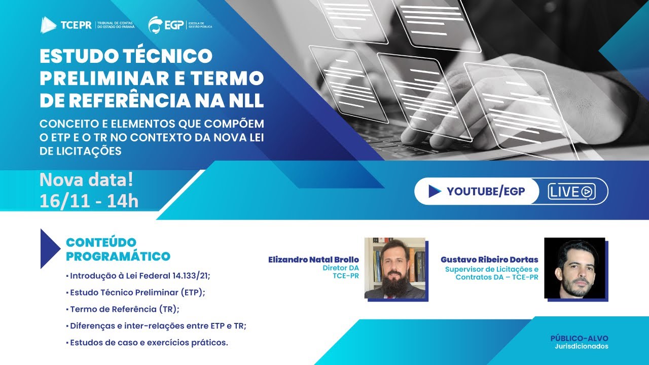 Estudo Técnico Preliminar e Termo de Referência na Nova Lei de Licitações