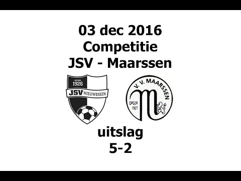 20161203 JSV - Maarssen JO14 5-2