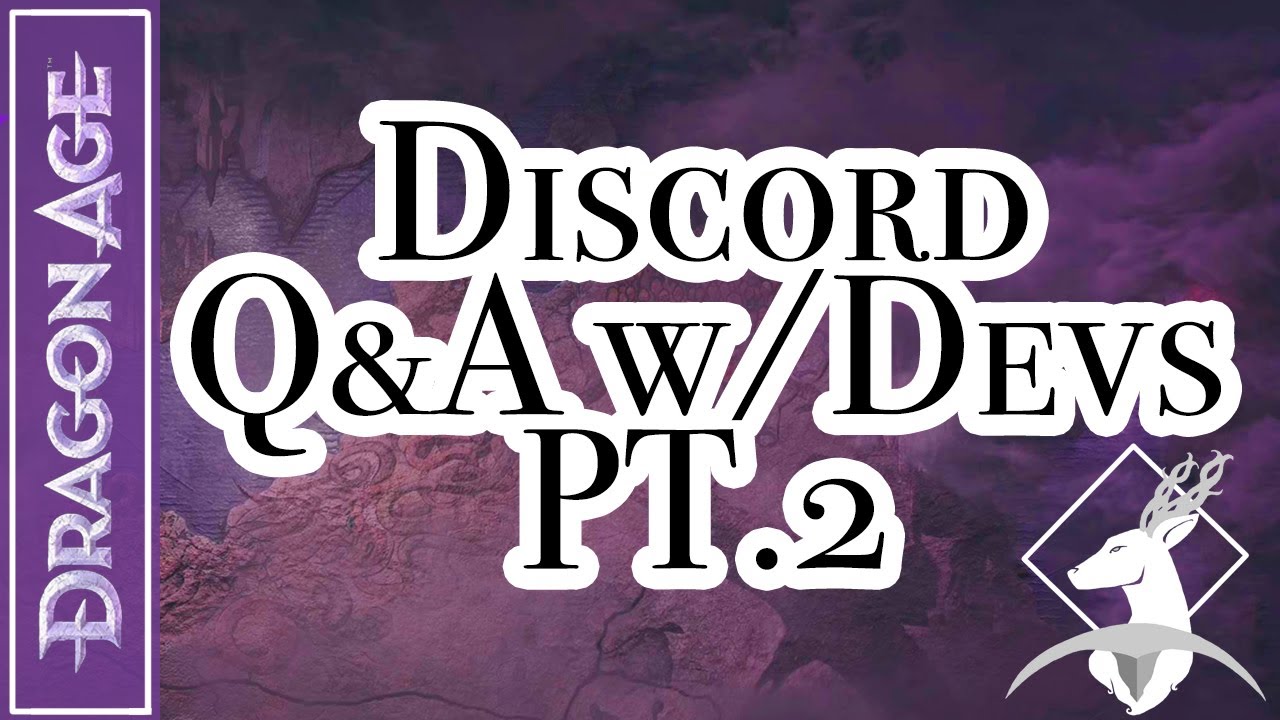 DA: The Veilguard: Discord Q&A with Developers Pt.2! {Minor DA:V Spoilers} - YouTube