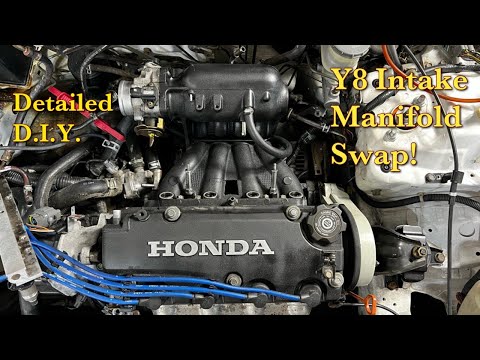 How To Put A Y8 Intake Manifold On Your D16Y7