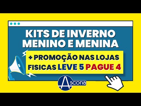 R$23,00 REAIS O CONJUNTO DE FRIO - MEIAS LUPO POR R$5,00 O PAR! VOLTA ÀS AULAS É NA ASCONA!