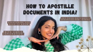 How to get documents apostille for GKS scholarship 2023 |Everything you need to know about apostille