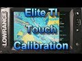 How To Fix My Elite TI Touch Screen Calibration