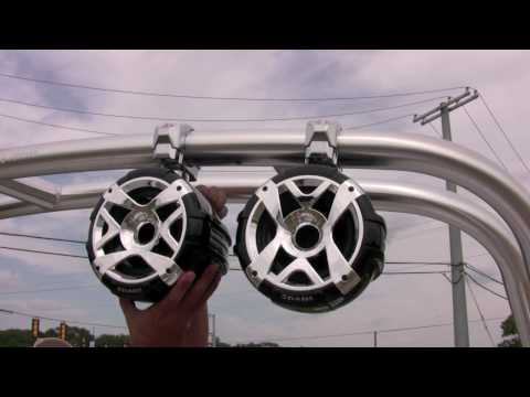 Spinning Wakeboard Tower Speakers from Samson Sports