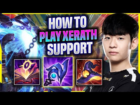 LEARN HOW TO PLAY XERATH SUPPORT LIKE A PRO! - GEN.G Life Plays Xerath SUPPORT vs Pyke! |