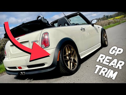 Fitting GP 1 Rear Bumper Surround Trim to an R52 R53 Aggressive Look Aero Alternative