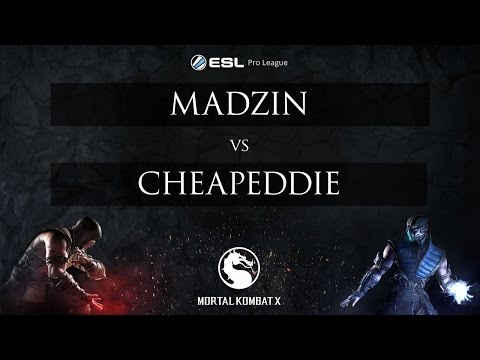 ESL MKX Pro League Season One Finals: LB RO 8 - Madzin VS CheapEddie