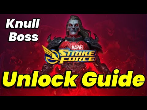 UNLOCK KNULL EASY! FREE KNULL 7-STAR GUIDE! PVE BOSS MODE | NOV 2025 | MARVEL Strike Force