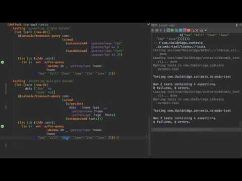 Building Odin - Ep 15 - Transacting to Datomic