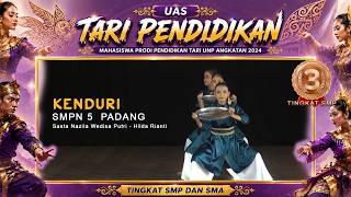 Download lagu KENDURI - SMPN 5 PADANG || UAS TARI PENDIDIKAN || PEND TARI UNP AK. 2026 mp3