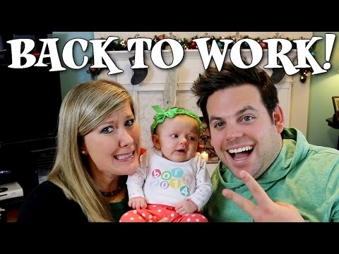 BACK TO WORK AFTER BABY | Baby Steps: Cullen & Katie Video