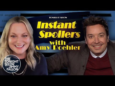 Terrible at Instant Spoilers with Amy Poehler | The Tonight Show Starring Jimmy Fallon