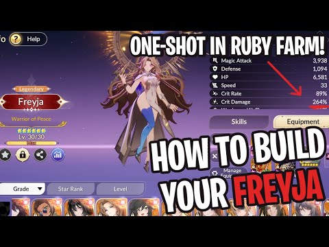 Freyja - How To Build & Use - Stats and Set? [Seven Knights: Rebirth]