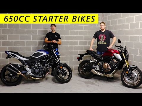 Honda CB650R vs Suzuki SV650 (Real World Test Ride!) Video