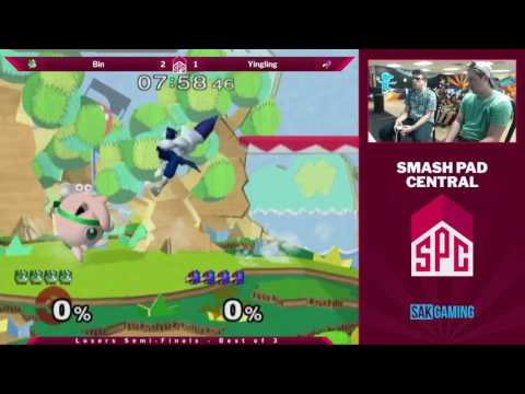 SPC 64 Losers Semis - Bin (Jigglypuff) vs Yingling (Falco)
