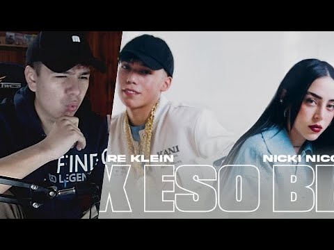 REACCION a JERE KLEIN & NICKI NICOLE - X ESO BB! (Video Oficial) | ENFASIS