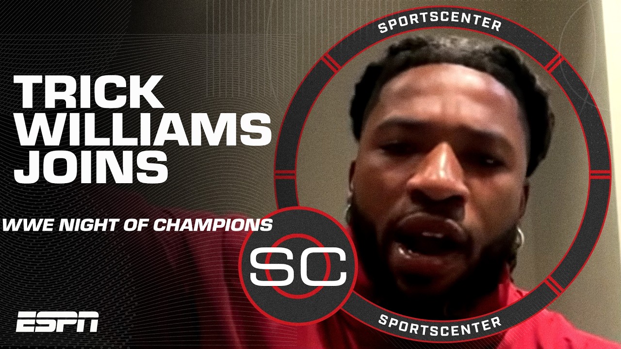 Trick Williams says Ricky Saints is GONNA FIND OUT at WWE Night of Champions 😤 | SportsCenter