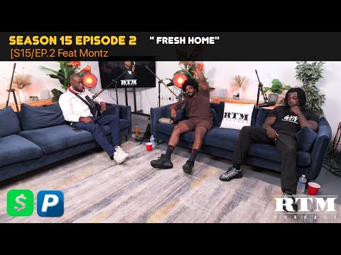 Montz🫡”THE UK🇬🇧LIL DURK💯😎LOST BOTH PARENTS IN JAIL”💔💔#Badness🚿🐊RTM Podcast Show🏆S15Ep2(Fresh Home)🏠 
