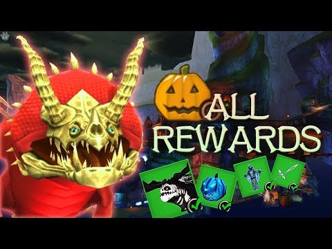 ALL DREADFALL EVENT REWARDS | School of Dragons