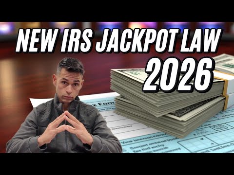 🚨  3 Massive Casino Changes in 2026. Jackpot Tax Rules You NEED to Know