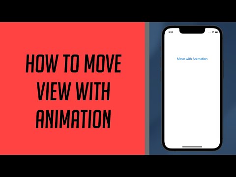 How to move Any View with Animation
