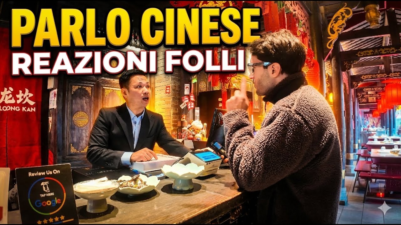 Napoletano ordina in perfetto cinese in China town a Milano (i proprietari sconvolti)