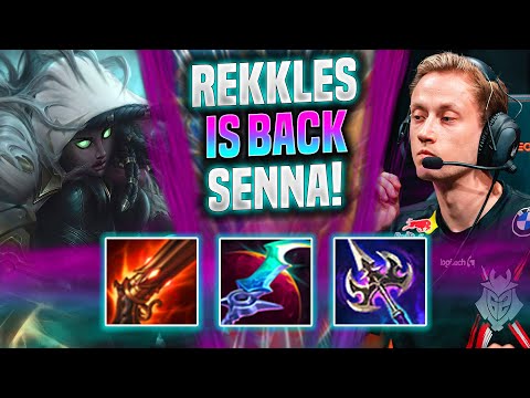 REKKLES BRINGS BACK SENNA! - KC Rekkles Plays Senna Support vs Bard! | Season 2022