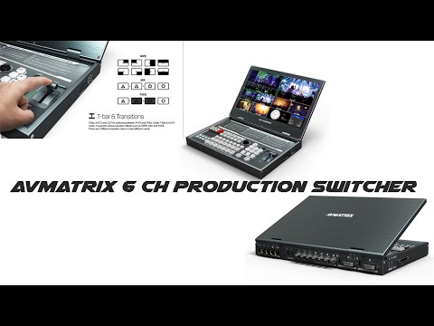 Avmatrix VS0605U Video Switcher