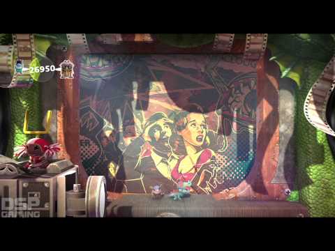 Little Big Planet 3 co-op pt14 - Oddsack Unleashed! New Platforming Gameplay