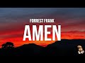 Forrest Frank AMEN Lyrics