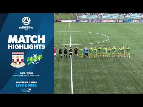 NPL NSW Men's Round 2 Fixture – Sydney United 58 v Mt Druitt Town Rangers