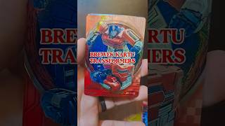 KARTU TRANSFORMERS‼️KARTUNYA BISA TRANSFROM #optimusprime #transformers
