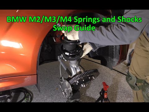 BMW M2 M3 M4 Springs and Shocks Swap Guide (F8x Chassis)
