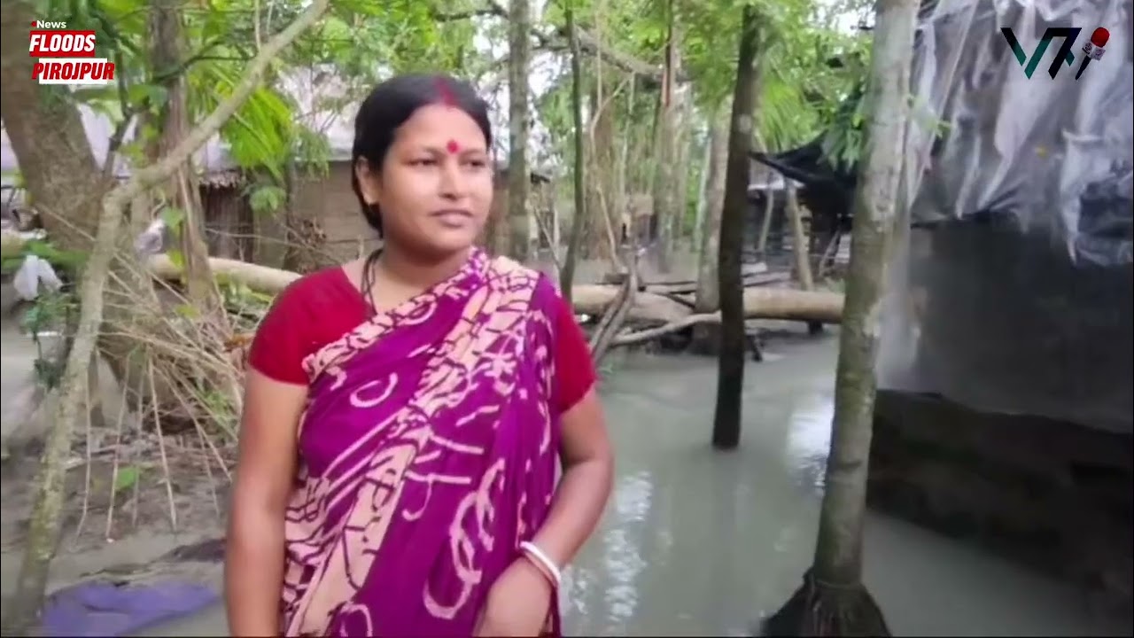 Unregulated Canal Floods Hundreds of Households in Pirojpur