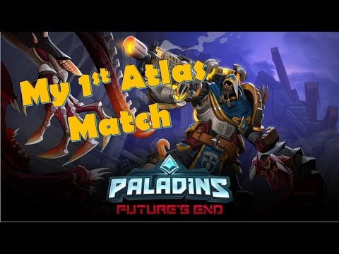 Paladins Patch 2.3 Future Ends PTS - My First Atlas Match Experience Gameplay