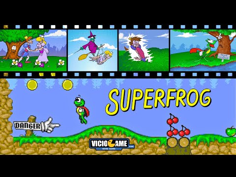 🎮 Superfrog  (Amiga) Longplay | No Commentary