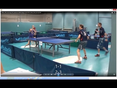 Hille Millert/Sirli  Jaanimägi - Heikki Laaksonen/Sauli  Wagner (3rd division, 1.4.2016)