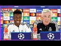 ??️ ?? ??????? | ¡Rueda de prensa de Vini y Ancelotti previa al Celtic!