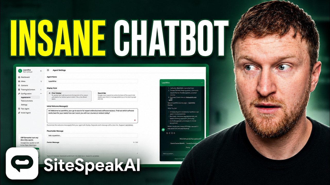 SiteSpeakAI tutorial
