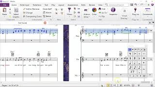 Using Photoscore to import pdfs into Sibelius
