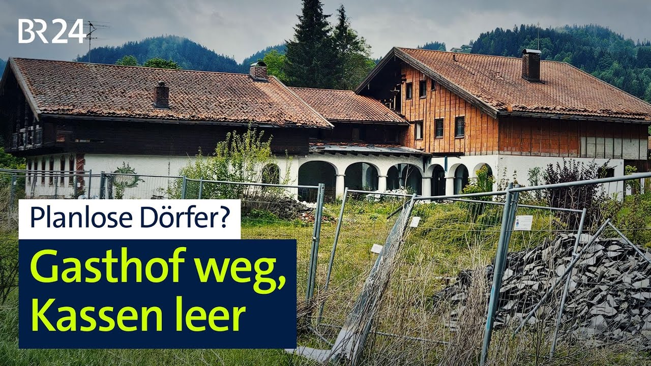 Bauruine statt Hotel: Gemeinden suchen verzweifelt Kapital | Die Story | Kontrovers | BR24