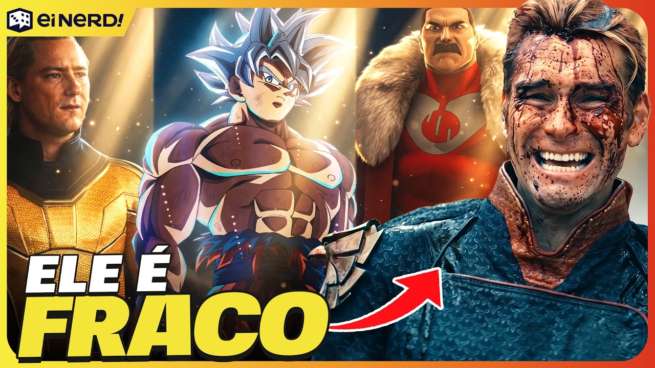 POR QUE O HOMELANDER É FRACO PERTO DE OUTROS SUPER SERES?