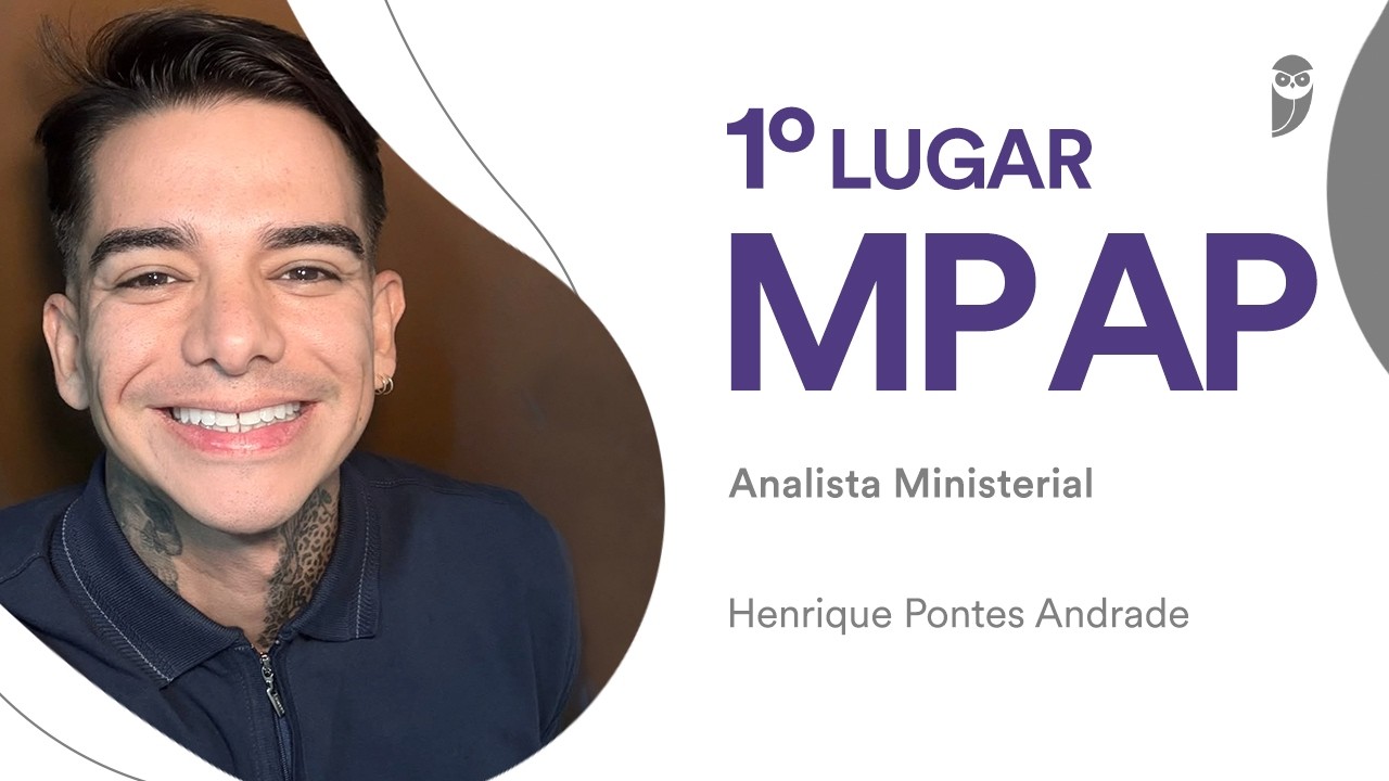MPAP: Conheça Henrique Pontes Andrade, aprovado em 1º lugar para Ciências Contábeis