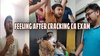 CA Result Reaction 🥺🥺 Feeling After Cracking