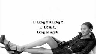 LICKY with LYRICS by SHONTELLE