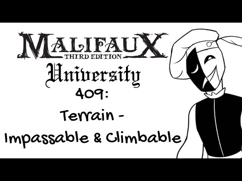 OLD Malifaux U409 - Terrain: Impassable & Climbable