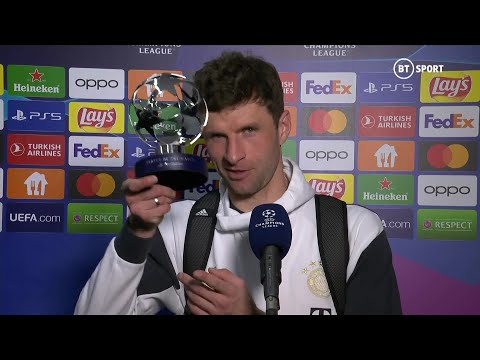 Thomas Müller at it again! Bayern star delivers entertaining interview after aggregate win vs PSG 😂