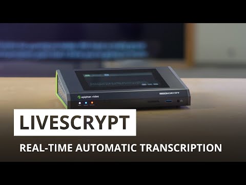 LiveScrypt - Real-Time Automatic Transcription